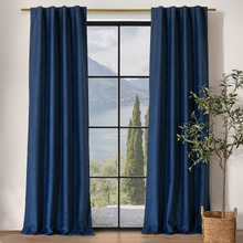 Byron Blockout Concealed Tab Top Curtains (Set of 2)
